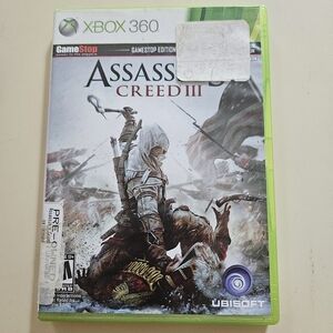 Assassin's Creed III for Xbox 360 - Green Case